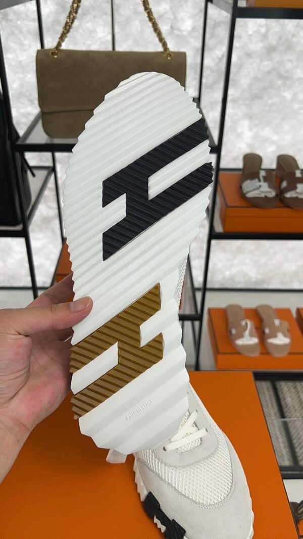 HERMES Bouncing sneake Blanc