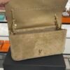 Chanel Spring/Summer 2026 Maxi Flap Bag Suede Calfskin & Gold-Tone Metal Dark Beige