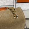 Chanel Spring/Summer 2026 Maxi Flap Bag Suede Calfskin & Gold-Tone Metal Dark Beige