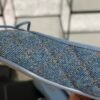Chanel Denim Quilted CC Ballerina Flats Light Blue