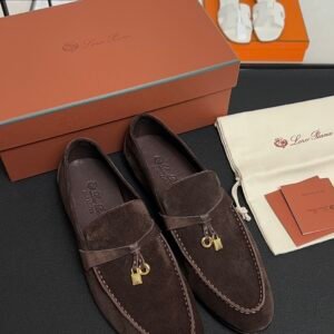 Loro Piana Joan Loafer Cedar Bronze (H1A1)