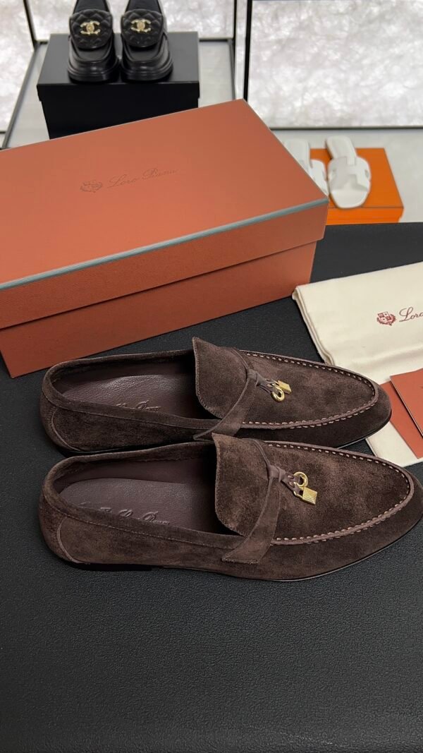 Loro Piana Joan Loafer Cedar Bronze (H1A1)