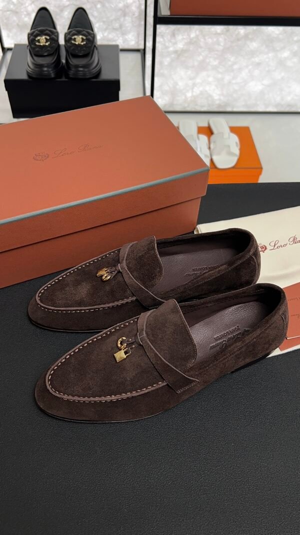 Loro Piana Joan Loafer Cedar Bronze (H1A1)