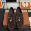 Loro Piana Joan Loafer Cedar Bronze (H1A1)