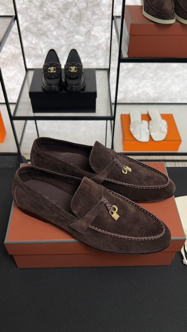Loro Piana Joan Loafer Cedar Bronze (H1A1)