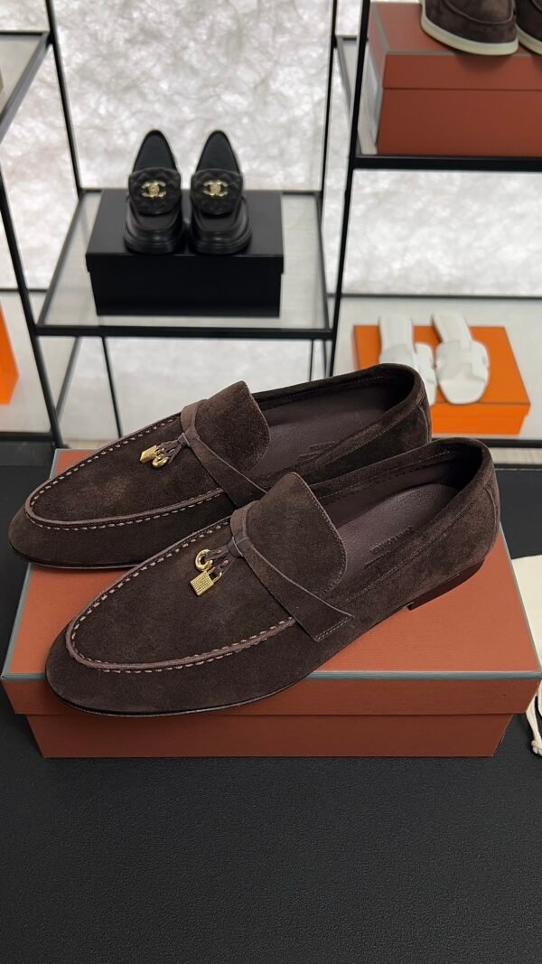 Loro Piana Joan Loafer Cedar Bronze (H1A1)